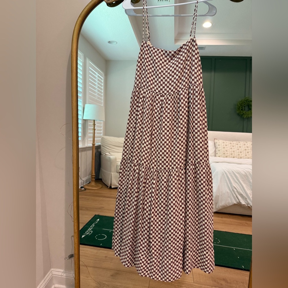 Checkered Abercrombie and fitch Dress